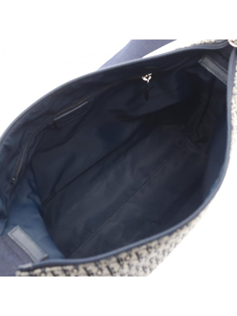 Dior Shoulder Bag Trotter Navy Canvas - Picture 3 of 7